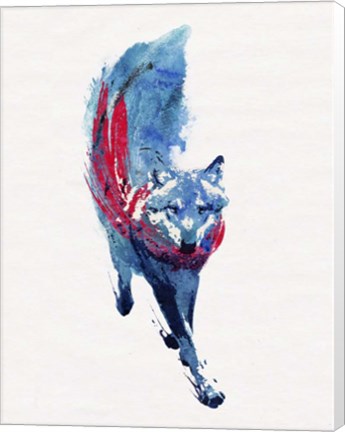 Framed Lupus Lupus Print