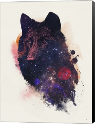 Framed Universal Wolf Print