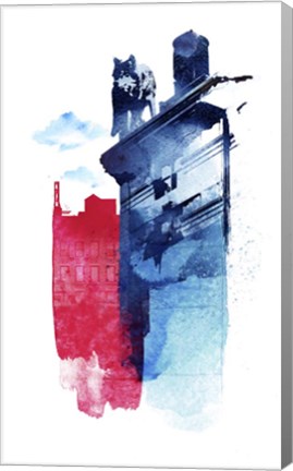 Framed This Is My Town Print