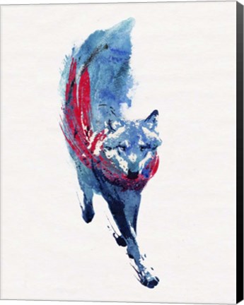 Framed Lupus Lupus Print