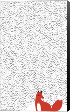 Framed Black Grass Print