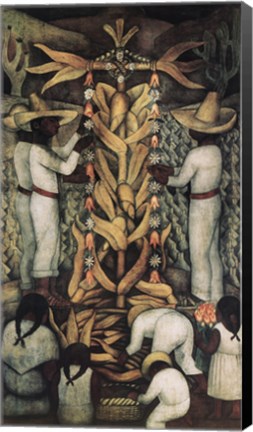 Framed Corn Festival Print