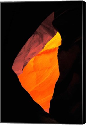 Framed Shaft of Light, Upper Antelope Canyon 1 Print