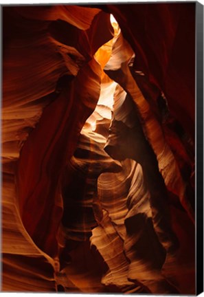 Framed Shaft of Light, Upper Antelope Canyon 2 Print