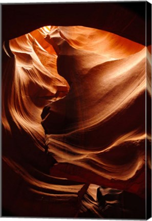 Framed Shaft of Light, Upper Antelope Canyon 3 Print