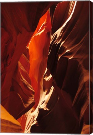 Framed Slot Canyon, Upper Antelope Canyon, Arizona Print