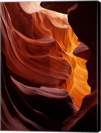 Framed Antelope Canyon, Navajo Tribal Land, Arizona Print