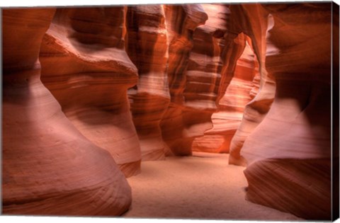 Framed Upper Antelope Canyon Print