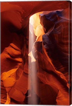 Framed Slot Canyons of the Colorado Plateau, Upper Antelope Canyon, Arizona Print