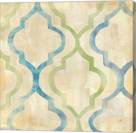 Framed Quatrefoil III Print