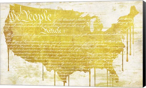 Framed American Dream II Print