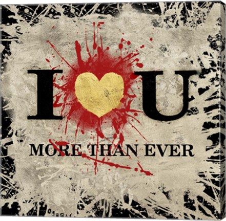 Framed Heart of Gold III Print