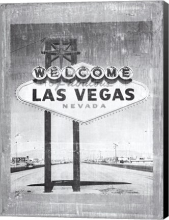 Framed Welcome to Vegas Print