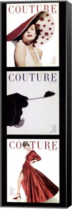 Framed Couture Panel Print