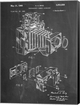 Framed Photographic Camera Accessory Print