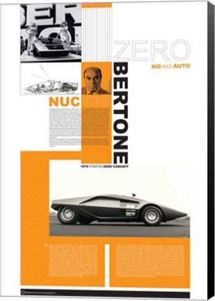 Framed Bertone Print