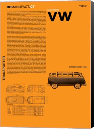 Framed VW Print