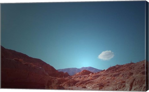 Framed Lonely Cloud Print