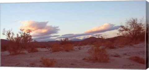 Framed Desert And Sky Print