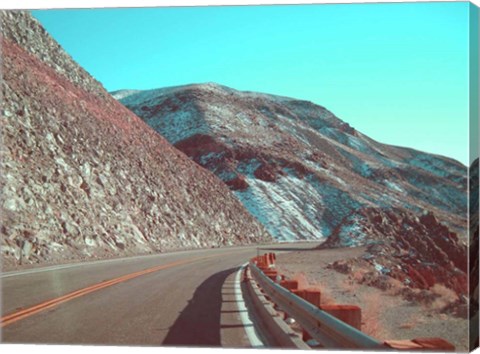 Framed Death Valley Road 1 Print