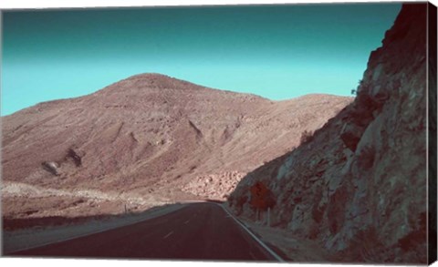 Framed Death Valley Road 2 Print