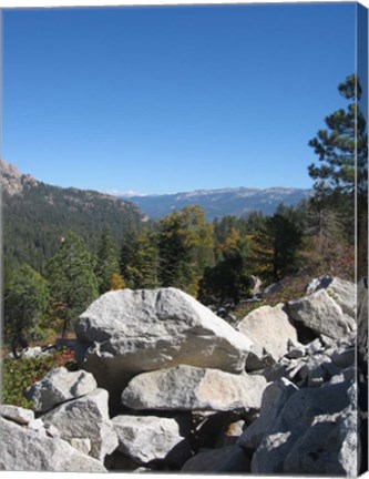 Framed Sierra Nevada Mountains 2 Print