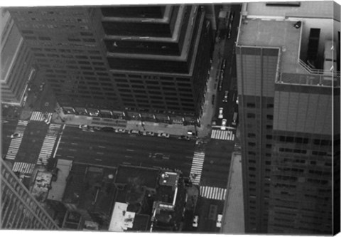 Framed NYC From The Top Print