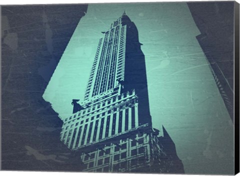 Framed Chrysler Building Print