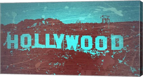 Framed Hollywood Sign Print