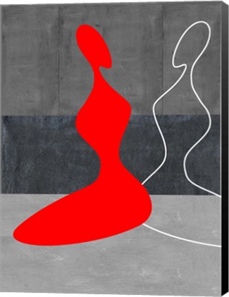 Framed Red Grill Print