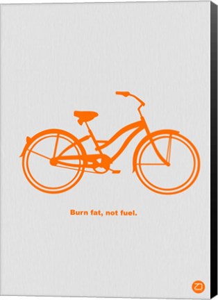 Framed Burn Fat Not Fuel Print