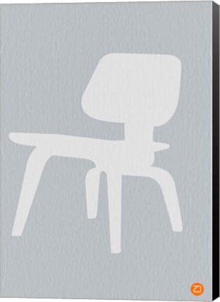 Framed Eames White Plywood Chair Print