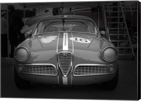 Framed Racing Alfa Rome Laguna Seca Print