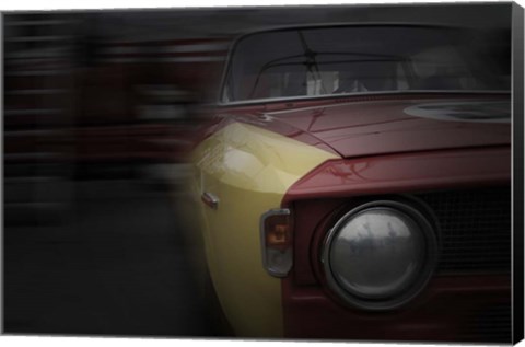 Framed Alfa Romeo GTV Front Print