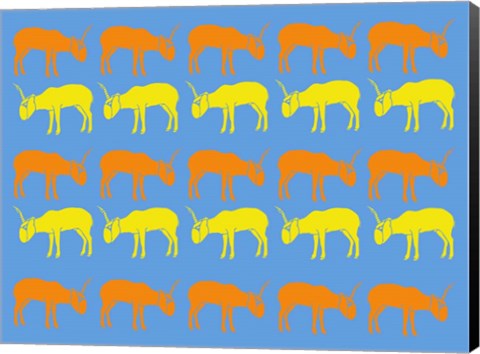 Framed Safari 5 Print