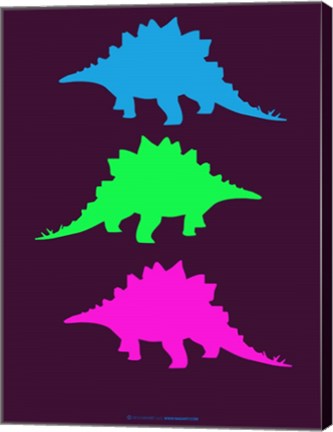 Framed Dinosaur Family 9 Print