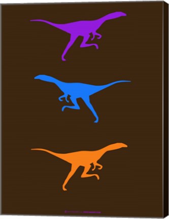 Framed Dinosaur Family 17 Print