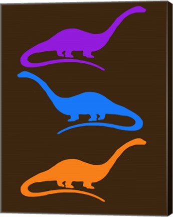 Framed Dinosaur Family 26 Print