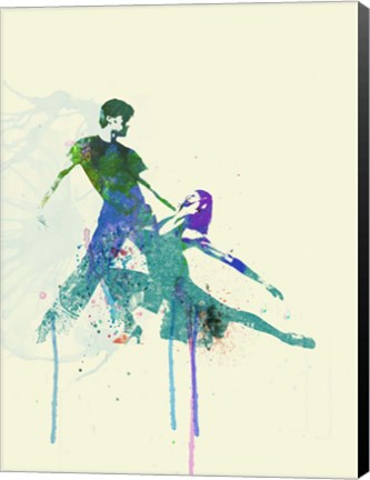 Framed Tango Couple Print