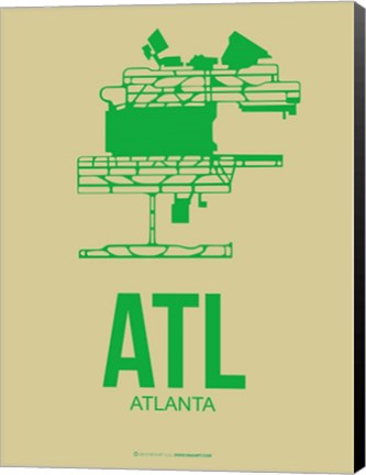 Framed ATL Atlanta 1 Print