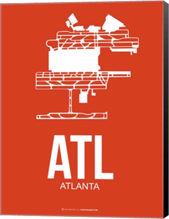 Framed ATL Atlanta 3 Print