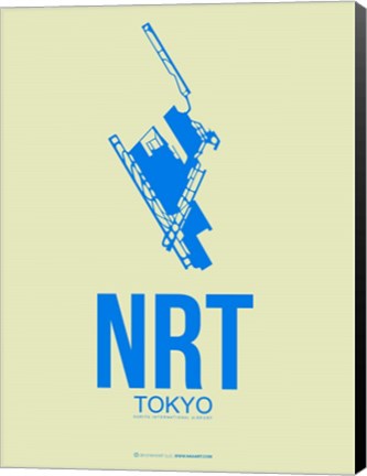 Framed NRT Tokyo 3 Print