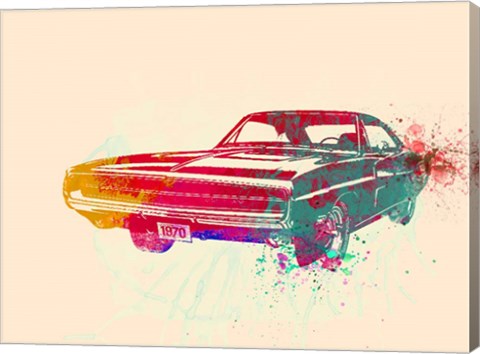 Framed 1967 Dodge Charger 1 Print