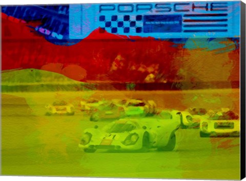 Framed Porsche 917 Racing Print