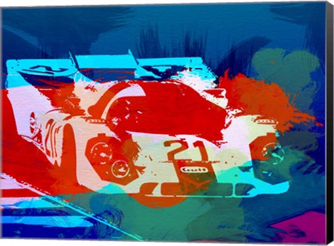 Framed Porsche 917 Racing 1 Print