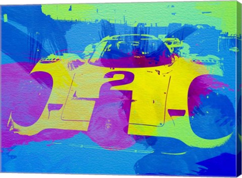 Framed Porsche 917 Front End Print