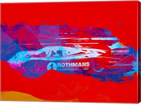 Framed Porsche 917 Rothmans 4 Print