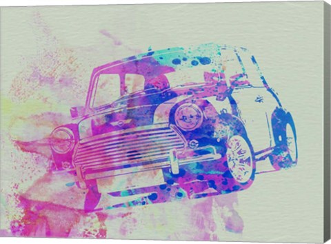 Framed Mini Cooper Print