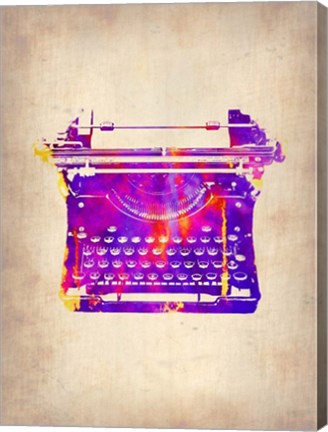 Framed Vintage Typewriter 1 Print