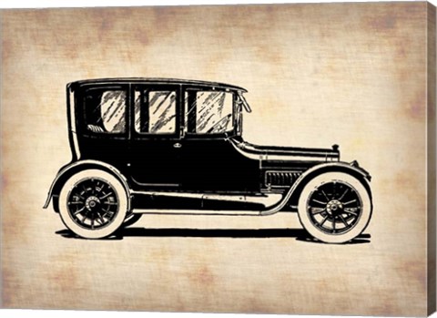 Framed Classic Old Car 1 Print